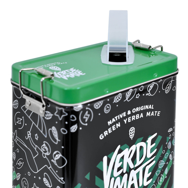 Yerbera – Metaldåse + Verde Mate Green Cactus de Juarez 0,5 kg