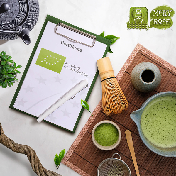 Mary Rose – Japansk Matcha Grøn Te (BIO) Premium 100 g