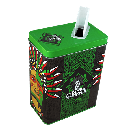 Yerbera - blikdåse + Guarani Menta Limon 0,5 kg 