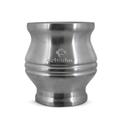 TermoColador – termokop til yerba mate – 190 ml (sølv)