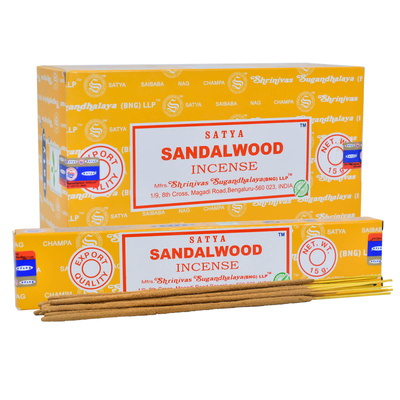 Røgelsespinde Satya – Sandalwood