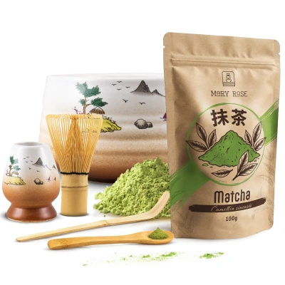 Sæt til brygning af matcha-te