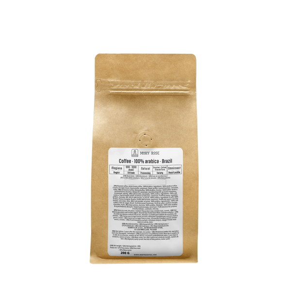 Mary Rose - hel bønnekaffe Brasilien Mogiana premium 200g
