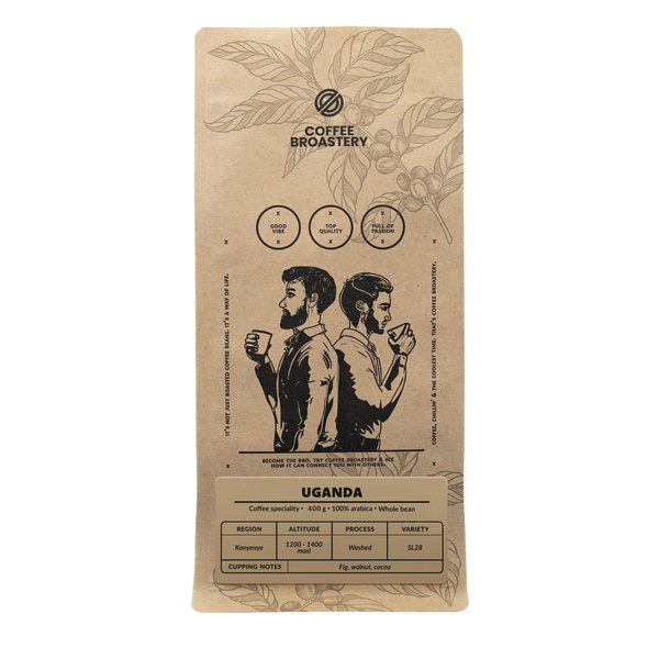 Bro Coffee Roastery - Helbønnekaffe Uganda Kanyenye Speciality 400g