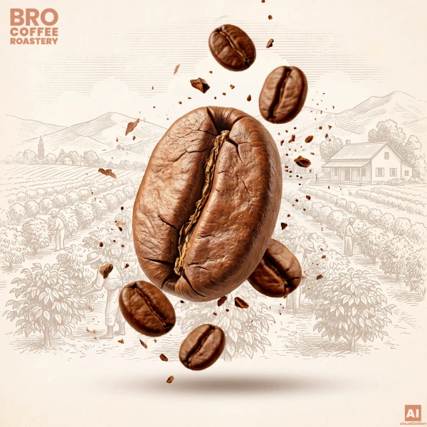 Bro Coffee Roastery – Helbønnekaffe Crema Rumba 400 g
