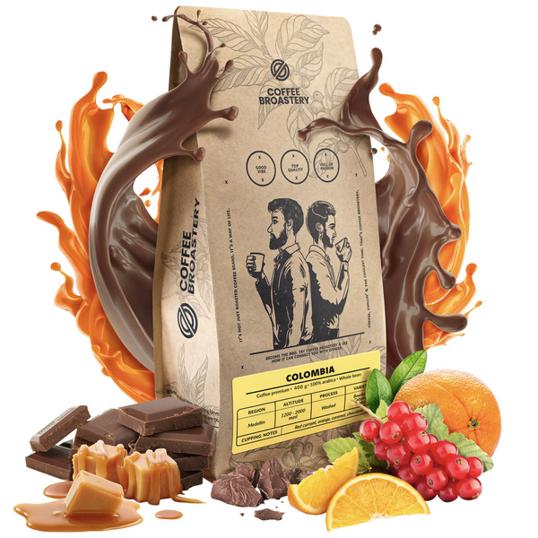 Bro Coffee Roastery - Helbønnekaffe Colombia Medellin Premium 400g
