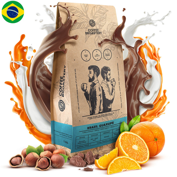 Bro Coffee Roastery - Helbønnekaffe Brazil Guaxupe Premium 1kg