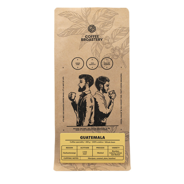 Bro Coffee Roastery - Helbønnekaffe Guatemala Peña Roja Speciality 400 g