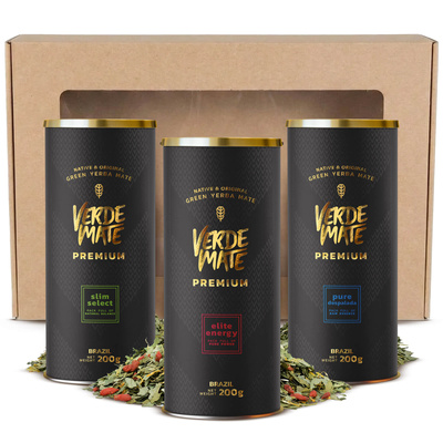 Gavesæt Yerba Mate Verde Mate Premium