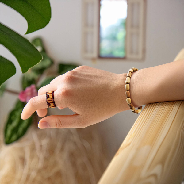 Armbånd med Palo Santo