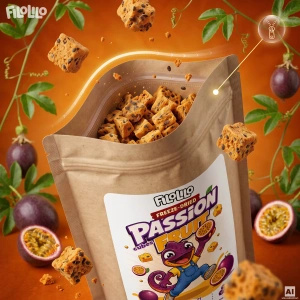 FiloLilo – Frysetørret passionsfrugt (terninger) 20 g