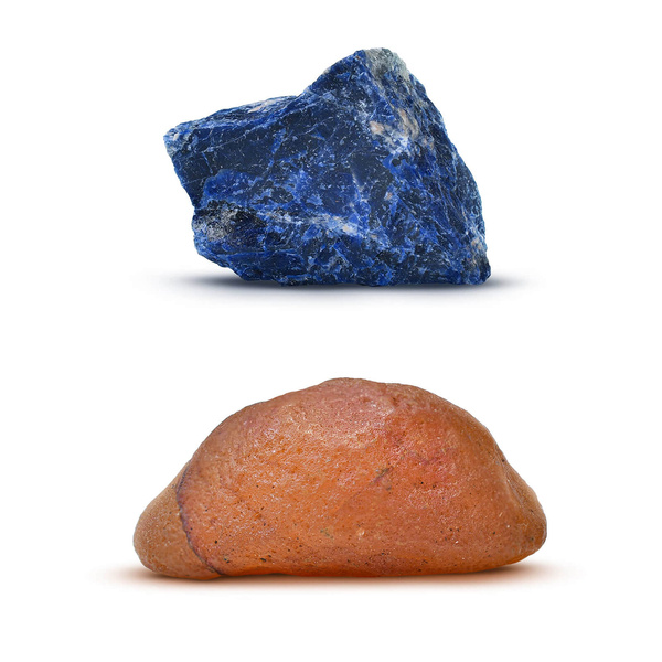 Sæt af natursten og krystaller - esoterik, yoga, meditation