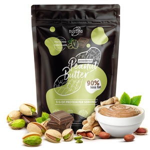 Nustino – Jordnøddesmør i pulverform – Pistachio & Chocolate (uden tilsat sukker) 400 g