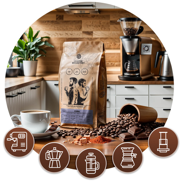 Bro Coffee Roastery - Helbønnekaffe Cuba Sierra Maestra Speciality 400 g