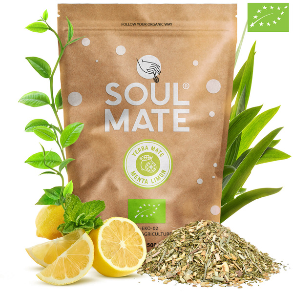 Soul Mate Organica Menta Limon 0,5kg (certificeret)