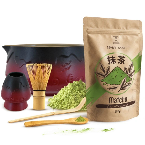 Sæt til brygning af matcha-te