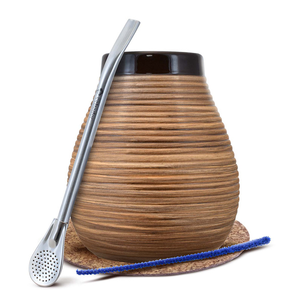 Yerba Mate Startsæt Kalabas + Bombilla
