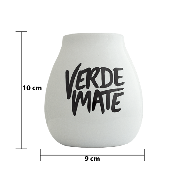 Keramik-kurv hvid - Verde Mate - 350ml