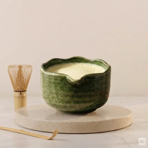 Gavesæt til at tilberede White Matcha