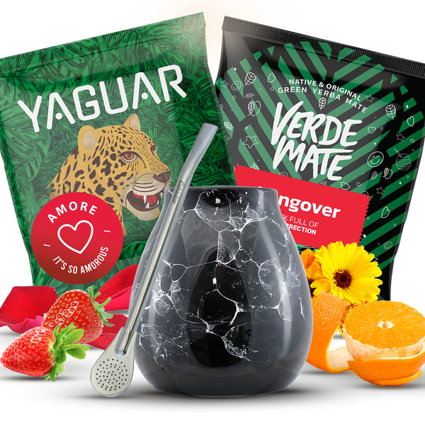 Yerba Mate Green Matero Bombilla Tilbehørssæt