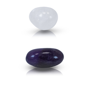 Sæt med chakra-sten med armbånd – i gaveæske