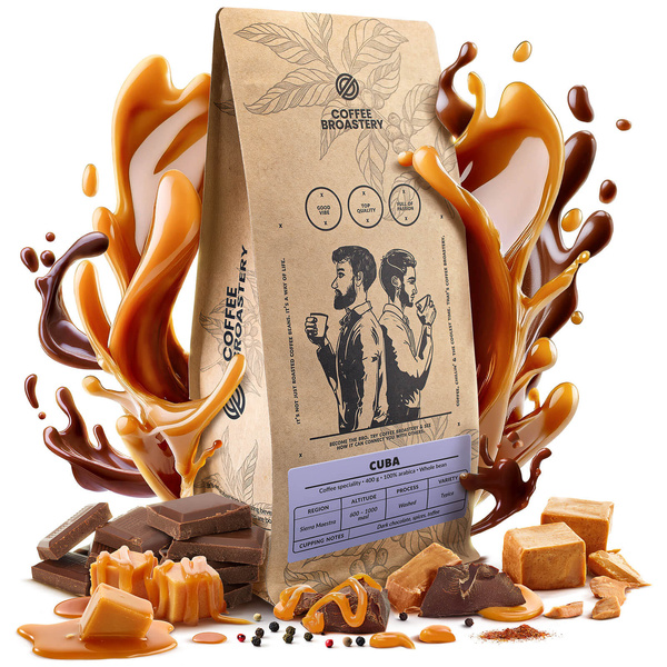 Bro Coffee Roastery - Helbønnekaffe Cuba Sierra Maestra Speciality 400 g