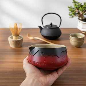 Sæt med tilbehør til brygning af matcha-te