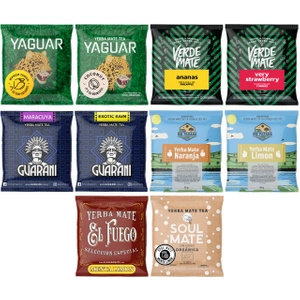 Yerba Mate BEDST TIL START 10x50g KUN FRUGT