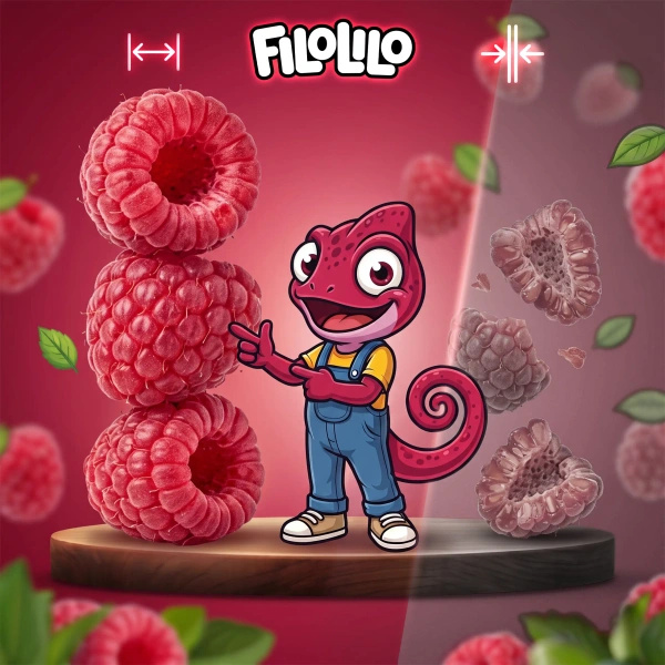 FiloLilo – Frysetørret hindbær 20 g