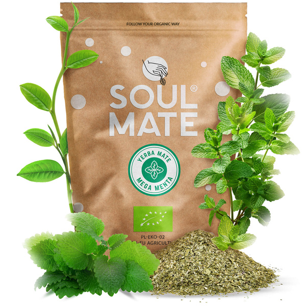Yerba Mate Sæt Soul Mate 500g 0,5kg Kalabas + Bombilla