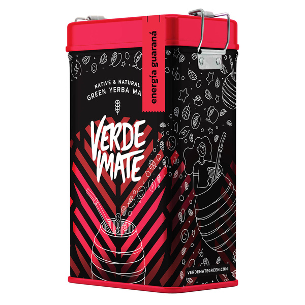 Yerbera – Metaldåse + Verde Mate Green Energia Guarana 0,5 kg