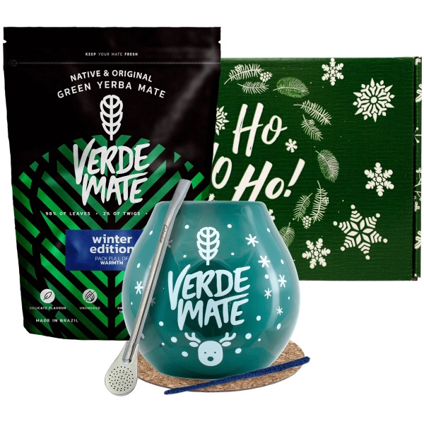 Vintergavesæt Yerba Mate Verde Mate Winter Edition 0,5kg