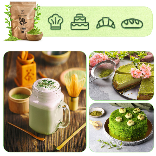 Mary Rose – Japansk Matcha Grøn Te (BIO) 1 kg