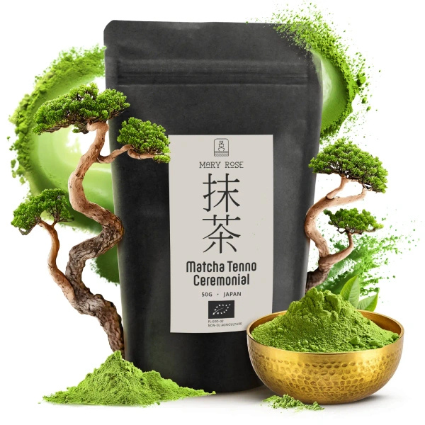 Mary Rose – Japansk Matcha Tenno Grøn Te (BIO) Ceremoniel 50 g