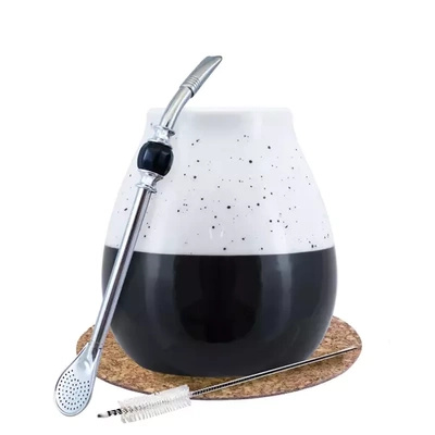 Yerba Mate-Sæt: Kalabas + Bombilla
