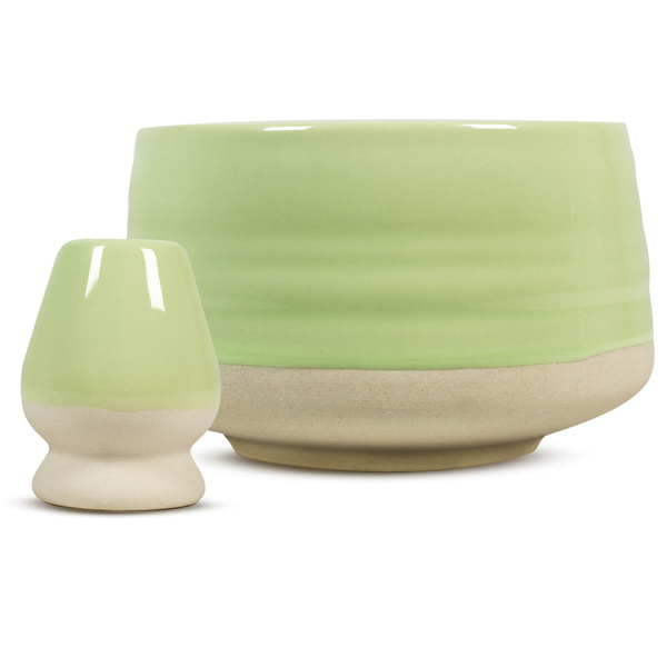 Sæt med tilbehør til brygning af matcha-te