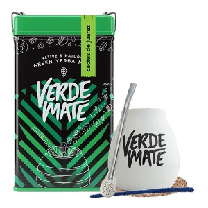 Sæt Yerbera Verde Mate Cactus de Juarez 0,5 kg