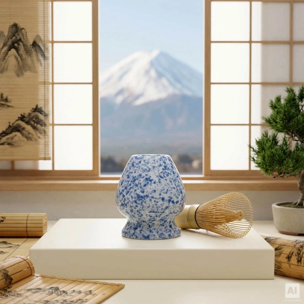Gavesæt: japansk matcha i premiumkvalitet + matchawan + bambustilbehør
