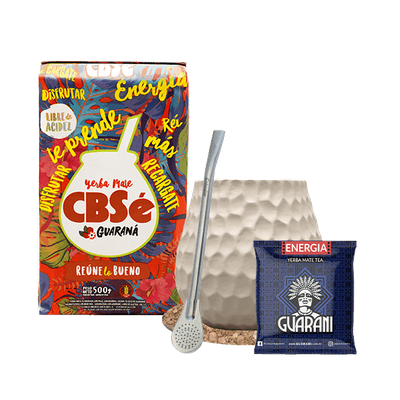 Yerba Mate CBSe Energia 500 g Matero Bombilla