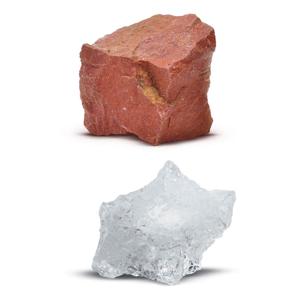 Sæt af natursten, krystaller og røgelser - esoterik, yoga, meditation