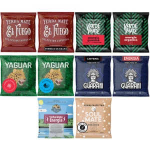 Yerba Mate BEDST TIL START 10x50g MEST KRAFTIG