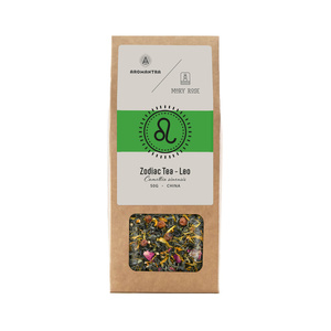 Aromantra x Mary Rose – Stjernetegn-te – Løven (grøn te) 50 g