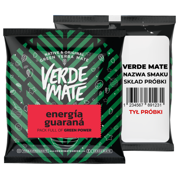 Sæt Yerba Mate Green 500g Kalabas Bombilla 10x50g