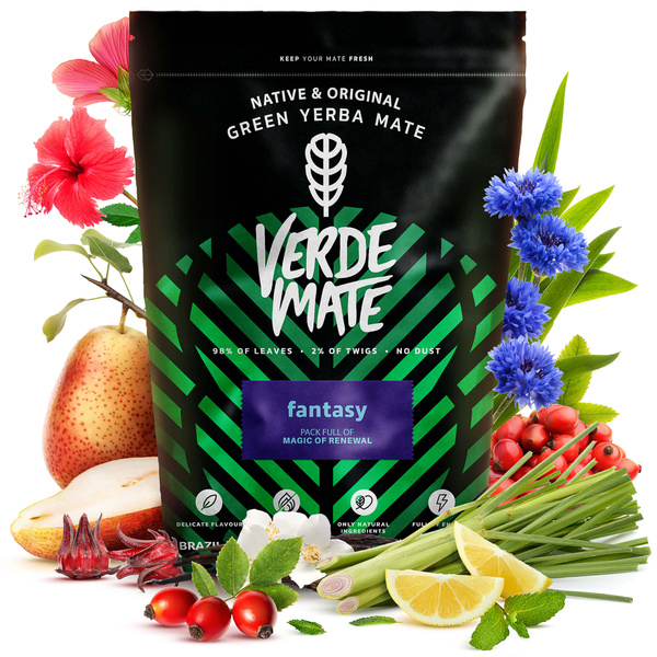 Yerba Mate Sæt Verde Mate Green 3x400g