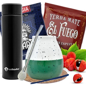 Yerba Mate startsæt Kalabas Termokande