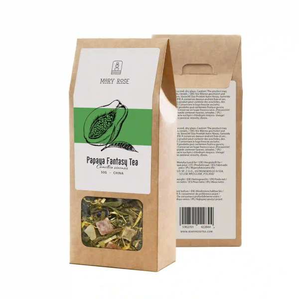 Mary Rose - Papaya Fantasy Grøn Te - 50g