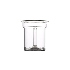 Glas tekande med brygger Flor 600ml