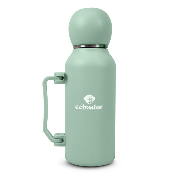 YerbaGo – Termokande med kalabas og bombilla 1,3 L – pistacie