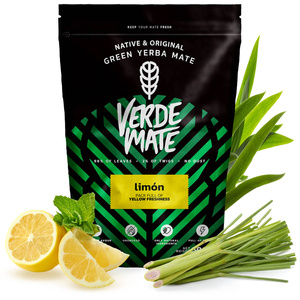 Verde Mate Grøn Limon 500g + Verde Mate Grøn Menta Limon 500g
