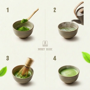 Mary Rose – Japansk Matcha Tenno Grøn Te (BIO) Ceremoniel 50 g